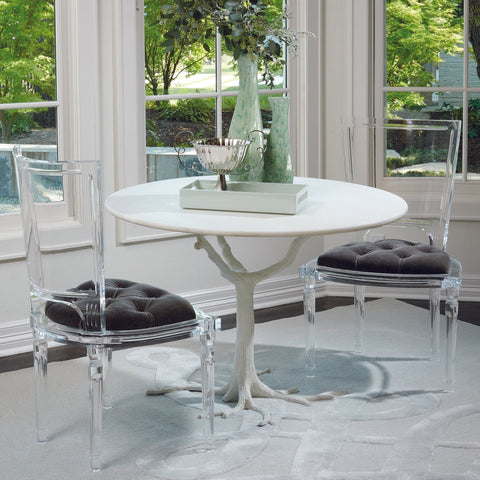 Global Views Nature-Driven Modernist Tulip Dining Table