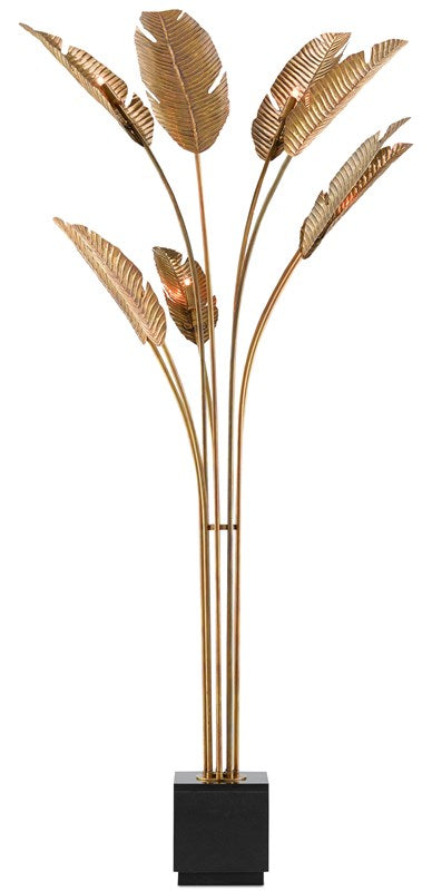 Accent Tree Novelty Floor Lamp in Tropical Elegant Style