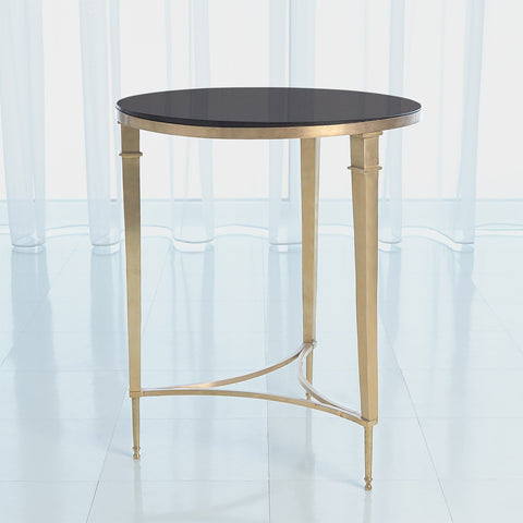 Global Views Timeless Minimalist Modern Round Center Table