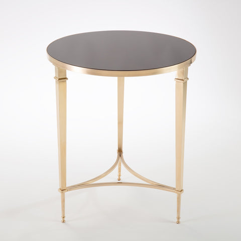 Global Views Timeless Minimalist Modern Round Center Table