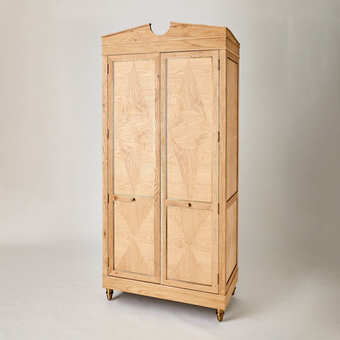 Directoire Traditional Tall Cabinet with Knob