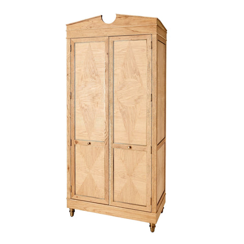 Directoire Traditional Tall Cabinet with Knob