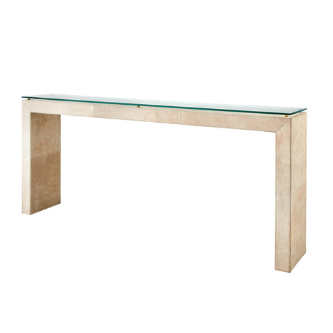 Global Views Posh Timeless Minimalist Contemporary Entryway Console