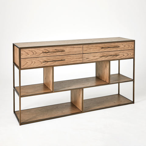 Global Views Mack Timeless Minimalist Contemporary Entryway Console