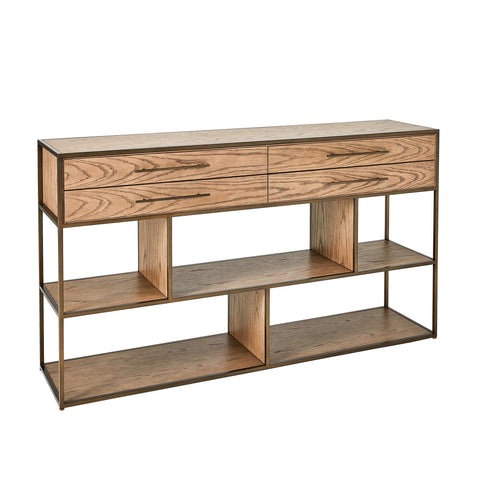 Global Views Mack Timeless Minimalist Contemporary Entryway Console