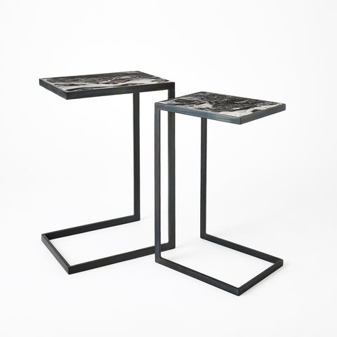 Global Views Nudge Timeless Minimalist C Table Accent Table