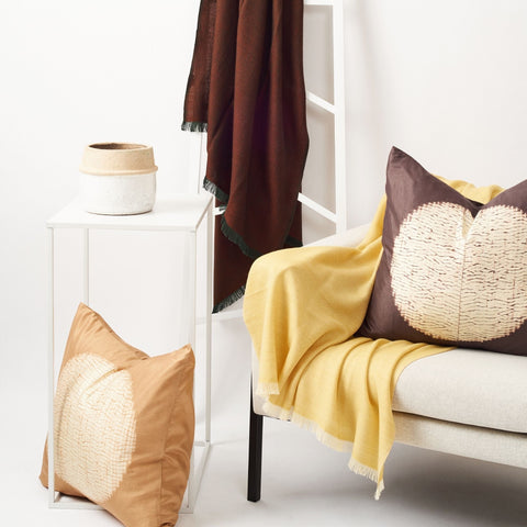 Powered by People Artful Traditionalist Contemporary Graphic Accent Throw Pillow - 20 x 20