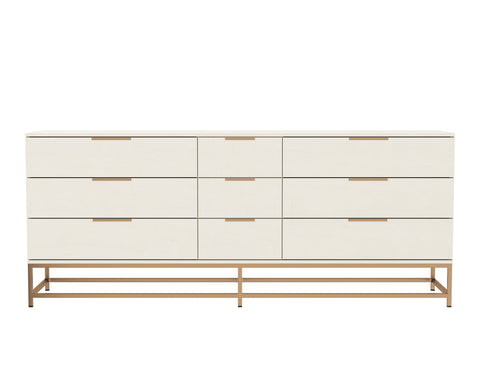 Rebel Modern Drawer Dresser with Inset Handles Chest