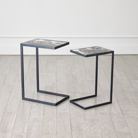 Global Views Nudge Timeless Minimalist C Table Accent Table