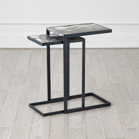 Global Views Nudge Timeless Minimalist C Table Accent Table