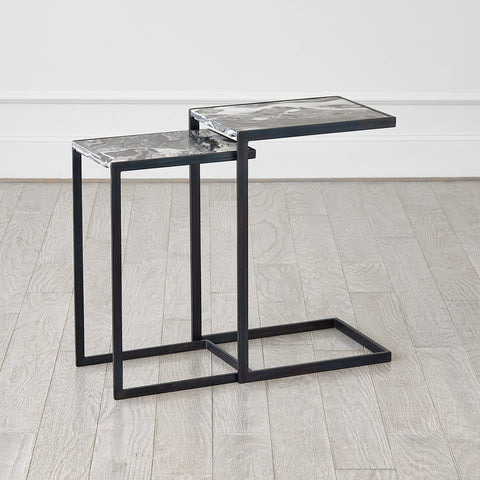Global Views Nudge Timeless Minimalist C Table Accent Table