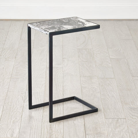 Global Views Nudge Timeless Minimalist C Table Accent Table