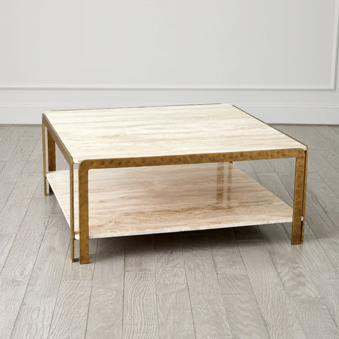 Studio A Timeless Minimalist Contemporary Square Coffee Table
