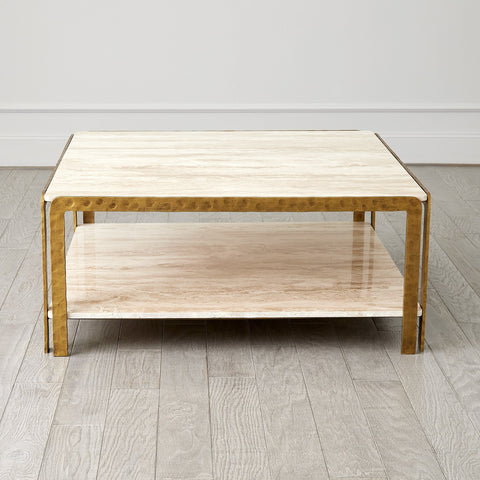 Studio A Timeless Minimalist Contemporary Square Coffee Table