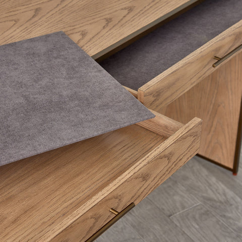 Global Views Mack Timeless Minimalist Writing Desk