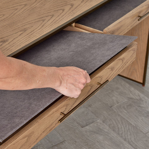 Global Views Mack Timeless Minimalist Writing Desk