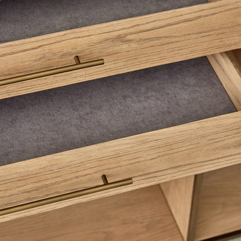 Mack Etagere Bookshelf in Modern Oak Design