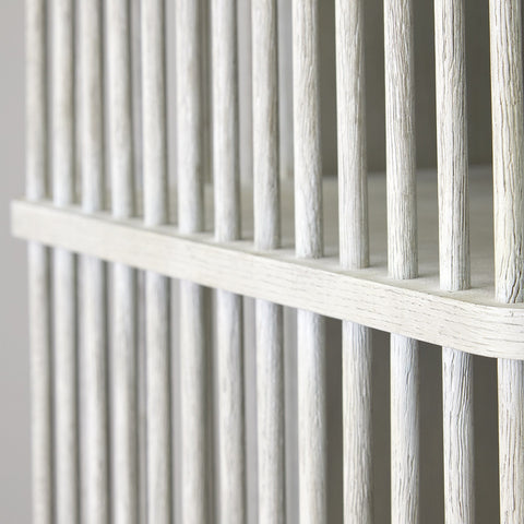 Arbor Contemporary Whitewash Tall Cabinet