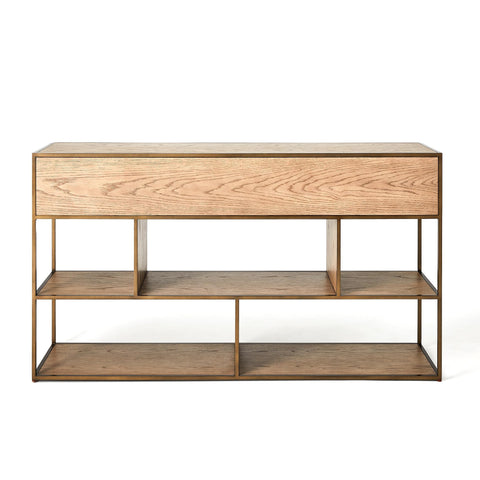 Global Views Mack Timeless Minimalist Contemporary Entryway Console