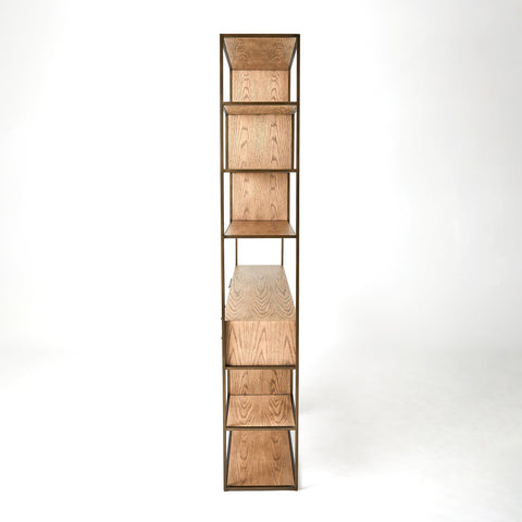 Mack Etagere Bookshelf in Modern Oak Design