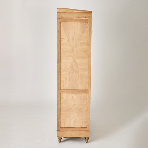 Directoire Traditional Tall Cabinet with Knob