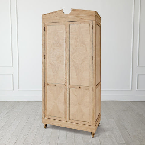 Directoire Traditional Tall Cabinet with Knob