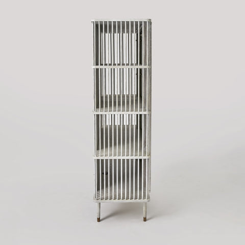 Arbor Contemporary Whitewash Tall Cabinet