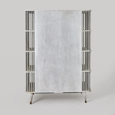 Arbor Contemporary Whitewash Tall Cabinet