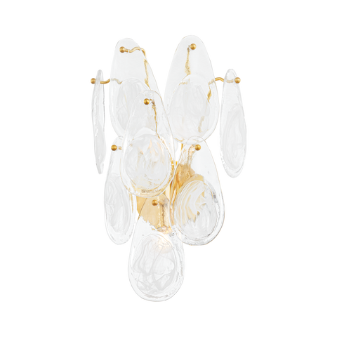 Darcia Accent Tiered Sconce with Handcrafted Elegant Design