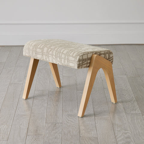 Timeless Minimalist Modern Upholstered Accent Bench