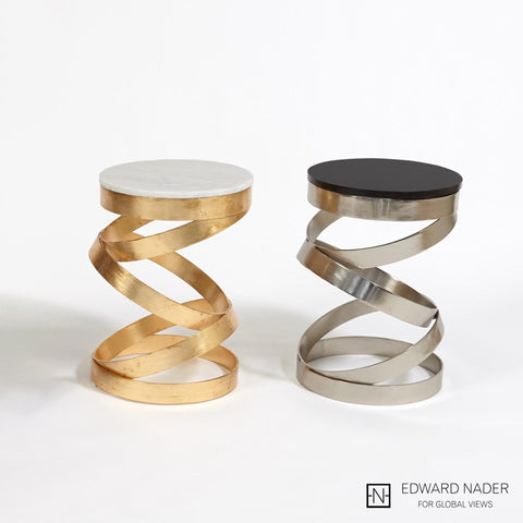 Timeless Minimalist Modern Freeform Marble Center Table