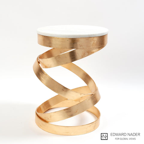 Timeless Minimalist Modern Freeform Marble Center Table