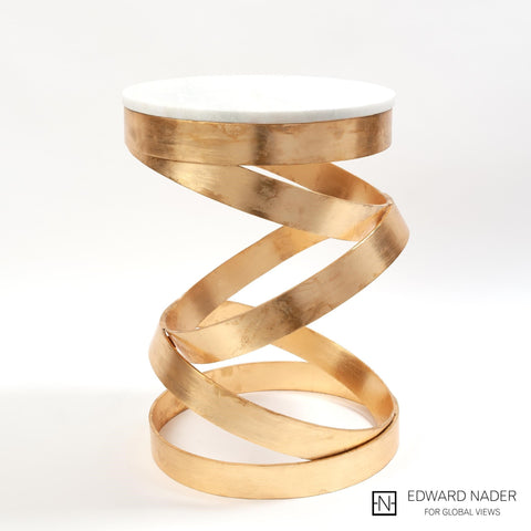 Timeless Minimalist Modern Freeform Marble Center Table