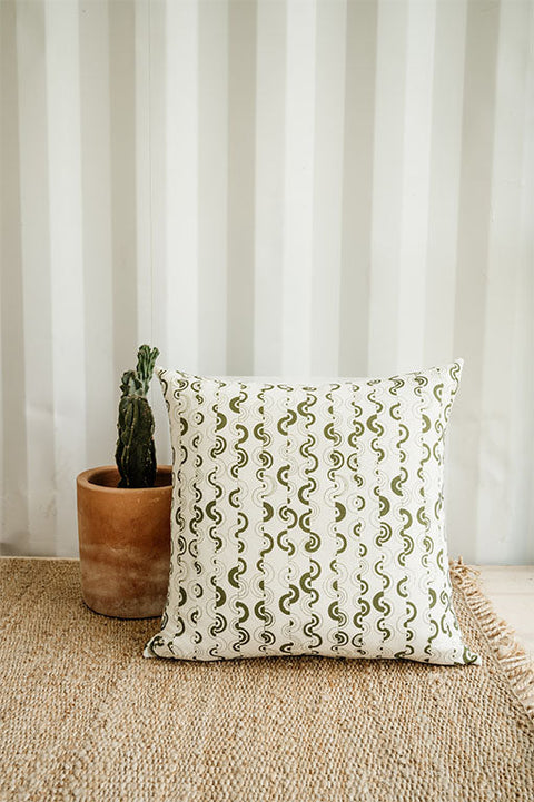 Contemporary Graphic Accent Pillow