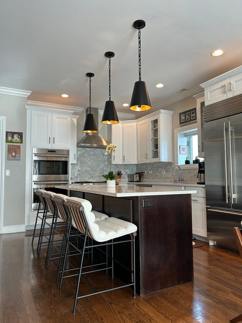 Brian Contemporary Conical Pendant Light