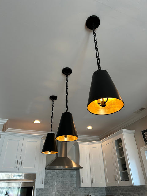 Brian Contemporary Conical Pendant Light