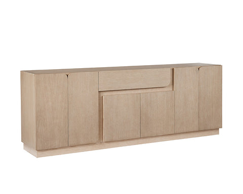 Arezza Soft Scandinavian Sideboard with Inset Handles Cabinet