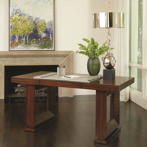 Global Views Timeless Minimalist Writing Desk Contemporary Style