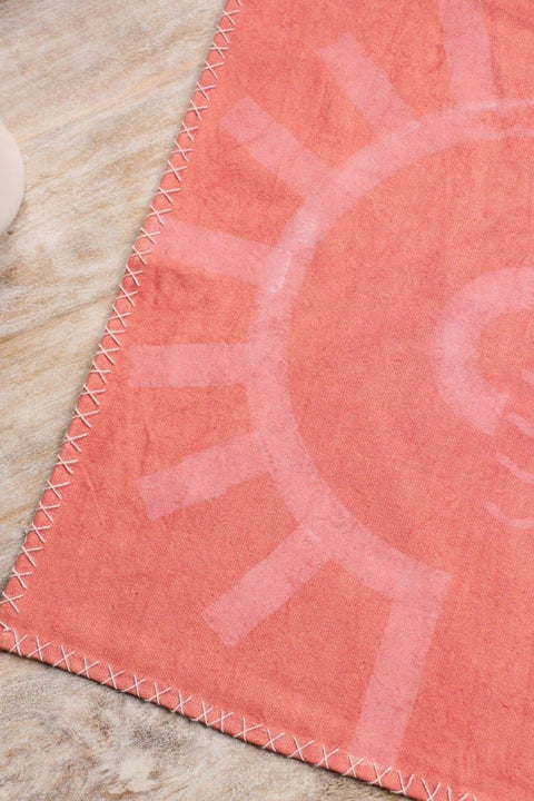 Powered by People Taos Bohemian Rectangular Print Placemat - Set of 4 - Set of 6