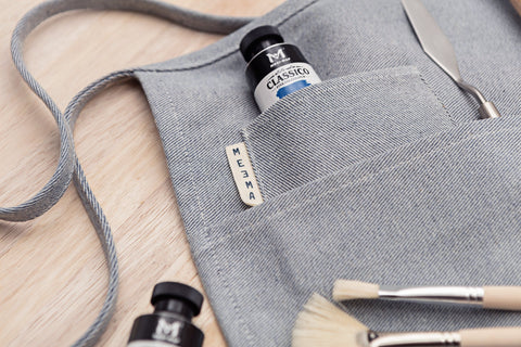 Waist Apron with Pockets and Utility Loop