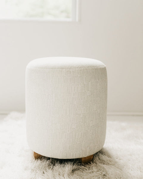 Leucadia Timeless Minimalist Pouf Ottoman Contemporary Design