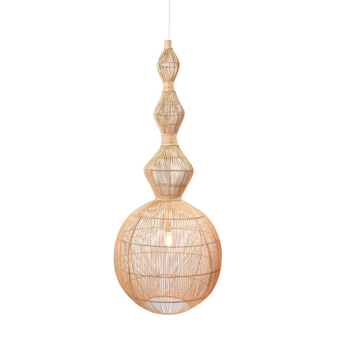 Serene Bohemian Tiered Pendant Light Handcrafted Ceiling Light