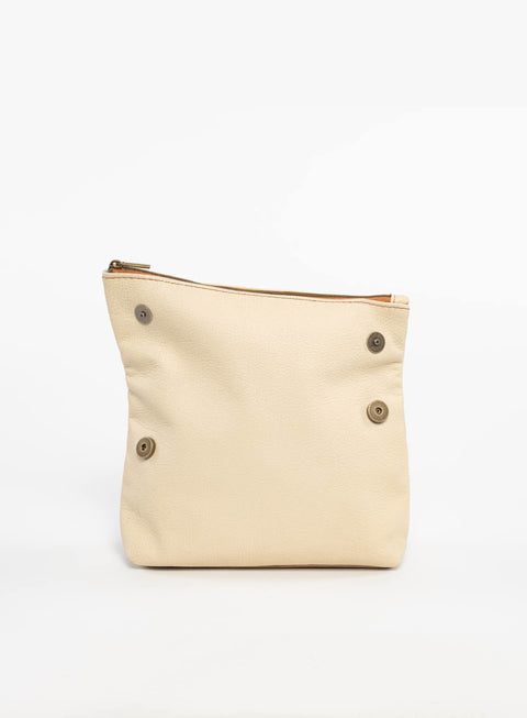 Designer Solid Black Zip Top Pouch