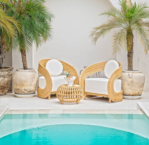 Madrid Gondola Upholstered Modern Accent Chair