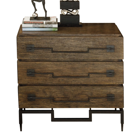 Modern Industrial Accent Chest Drawer Dresser