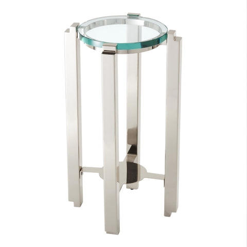 Global Views Space Saving Round Modern Center Table