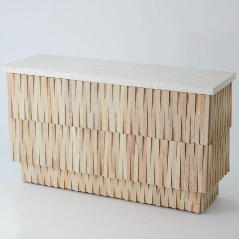 Global Views Timeless Minimalist Entryway Console Contemporary Style