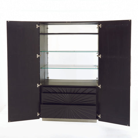 Modern Accent Cabinet with Pull Handles