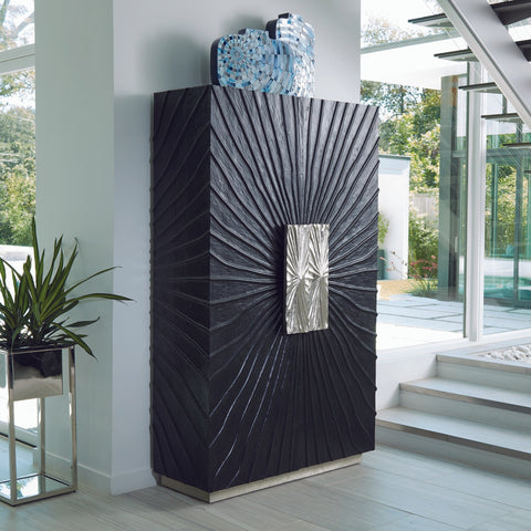 Modern Accent Cabinet with Pull Handles