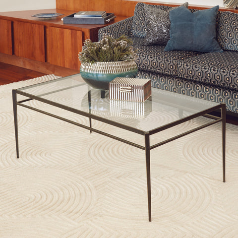Lescot Timeless Minimalist Rectangle Coffee Table